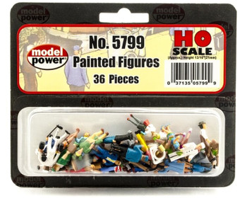 Model Power HO 36 painted figures 5799