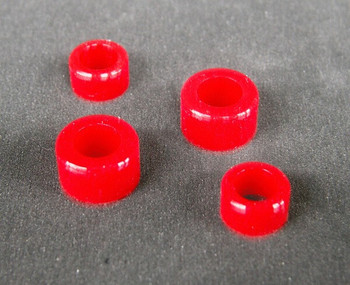 Bulldog AFX Turbo red silicone tire set BDR7996 Bulldog AFX Turbo red silicone tire set BDR7996
