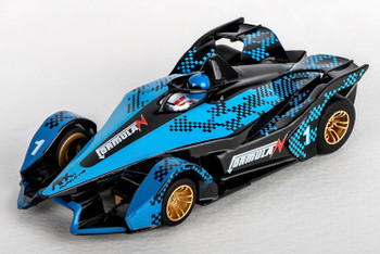 AFX Mega-G+ Formula N black/blue HO slot car 22039