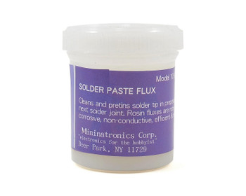 Miniatronics solder paste flux (2 oz) 10-650-02