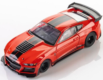 AFX Mega-G+ 2021 Shelby GT500 racing red HO slot car 22077