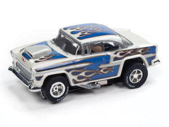 Auto World X-Traction 1955 Chevy Bel Air White HO Slot Car