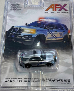 AFX Mega-G+ Police Interceptor HO slot car