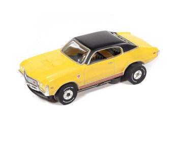 Auto World ThunderJet 1972 Buick GS yellow HO slot car