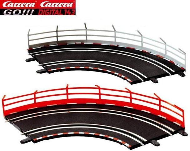 Carrera GO guardrail fences 20061651