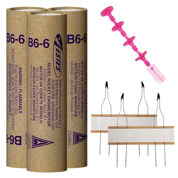 Estes B6-6 Model Rocket Engines