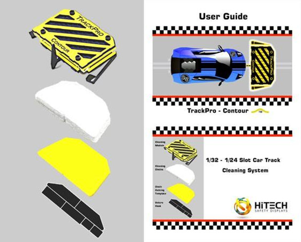 cleaning slot car track