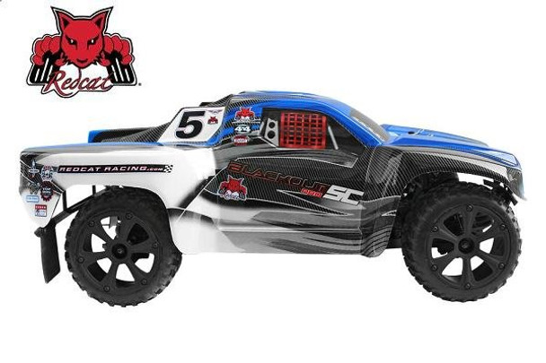 Redcat Racing Blackout SC 4WD 1/10 RC short course truck side view