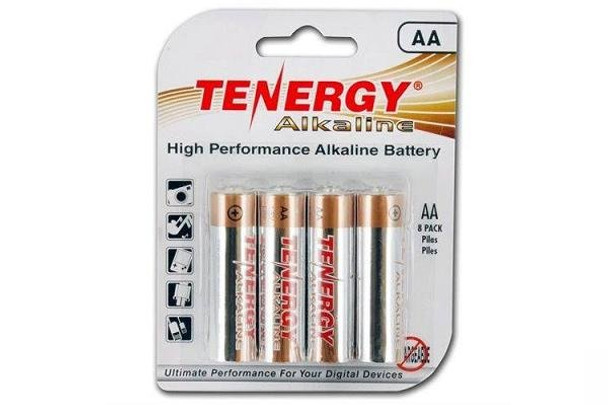 Tenergy AA Alkaline Batteries