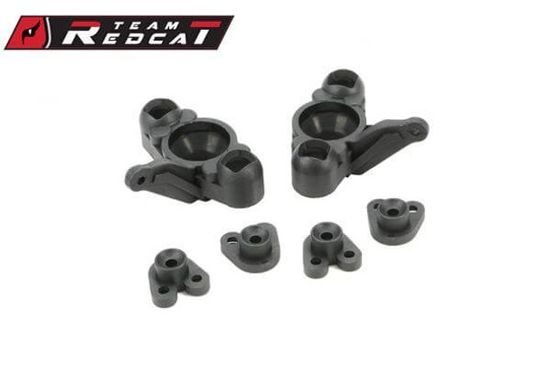 Team Redcat steering blocks that fit the TR-MT10E 4x4 1/10 RC monster truck