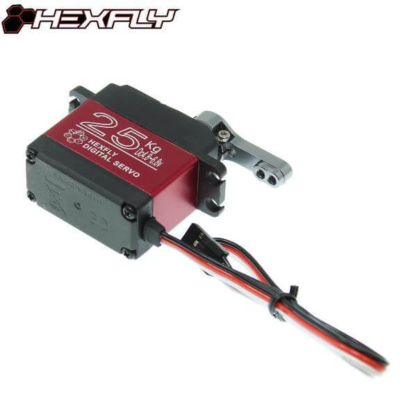 Hexfly 25KG High Torque Waterproof Digital Servo - BRS Hobbies