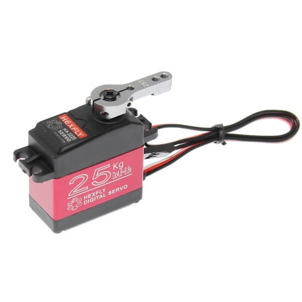 Hexfly 25KG High Torque Waterproof Digital Servo - BRS Hobbies