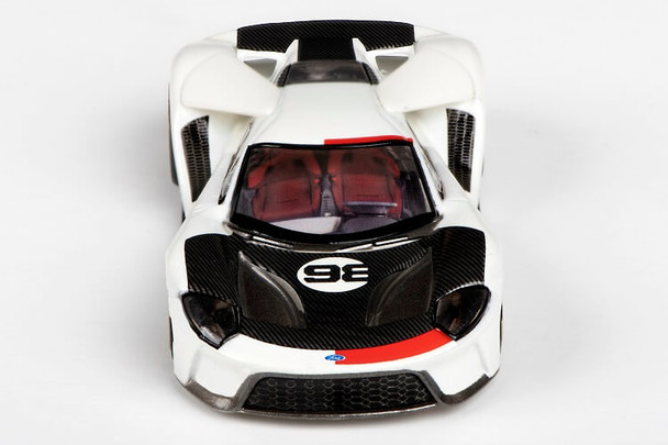 AFX Mega-G+ Ford GT Heritage #98 HO slot car front view