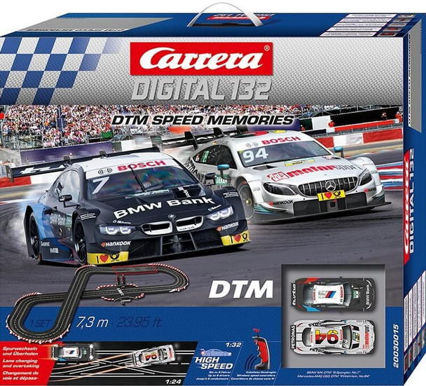 Carrera Digital 132 DTM Speed Memories race set box 20030015