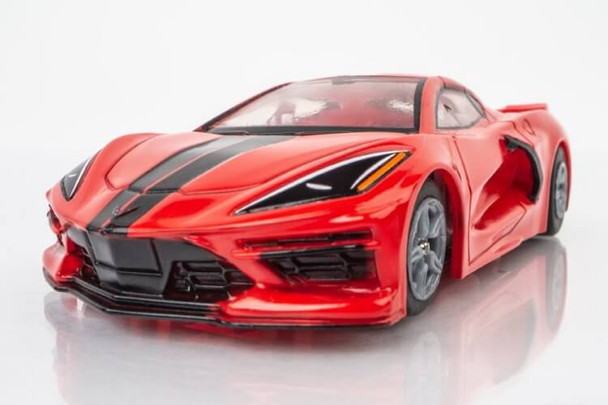 AFX Mega-G+ Corvette C8 torch red HO slot car 22011