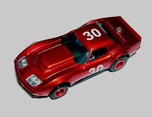 Bulldog AFX Turbo AP Chevy Corvette red HO slot car