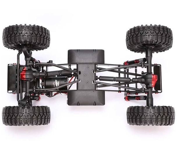 Redcat Ascent Fusion 1/10 RC LCG crawler chassis bottom view