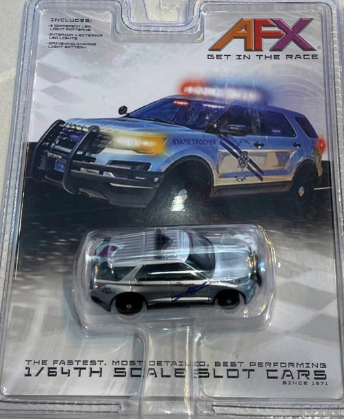 AFX Mega-G+ Police Interceptor HO slot car