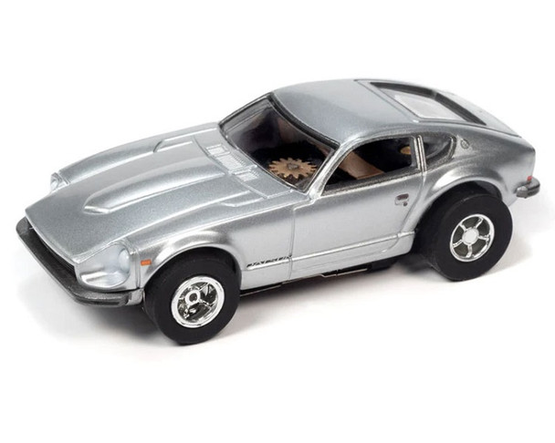Auto World X-Traction 1973 Datsun 240Z silver HO slot car