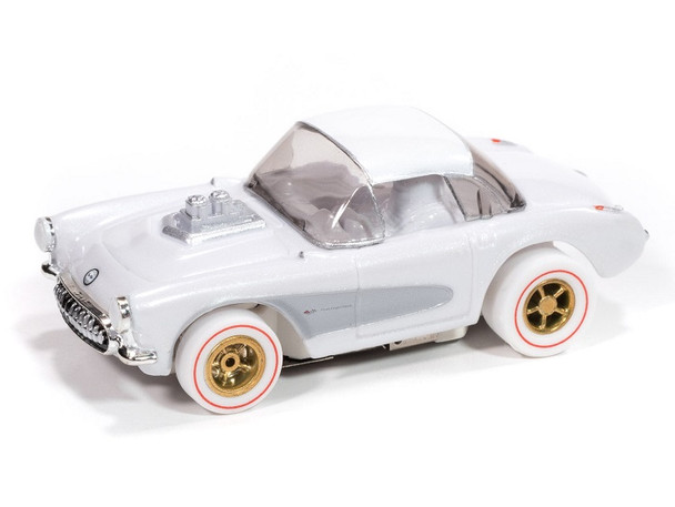 Auto World X-Traction 1957 Chevy Corvette convertible iWheels HO slot car