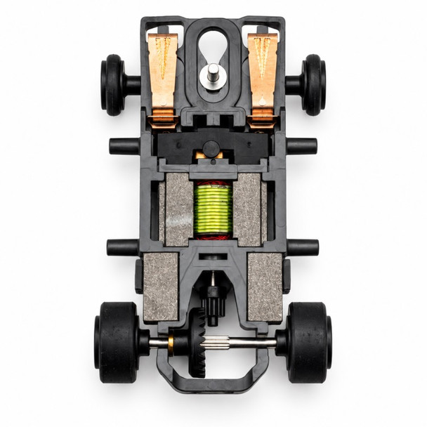 Viper VSPEC-X V3 RTR HO slot car chassis bottom view