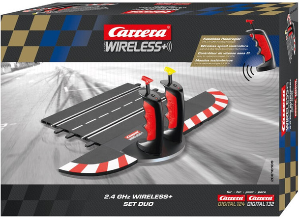 Carrera Digital 124/132 2.4 GHz wireless+ set DUO packaging 20010109