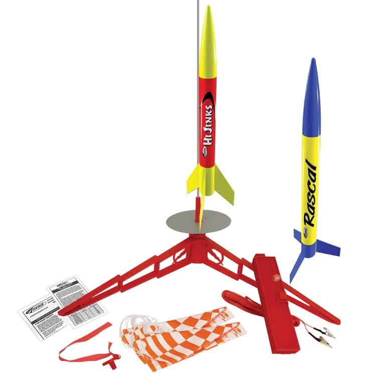 Estes Rascal & Hi Jinks Model Rocket Launch Set - BRS Hobbies