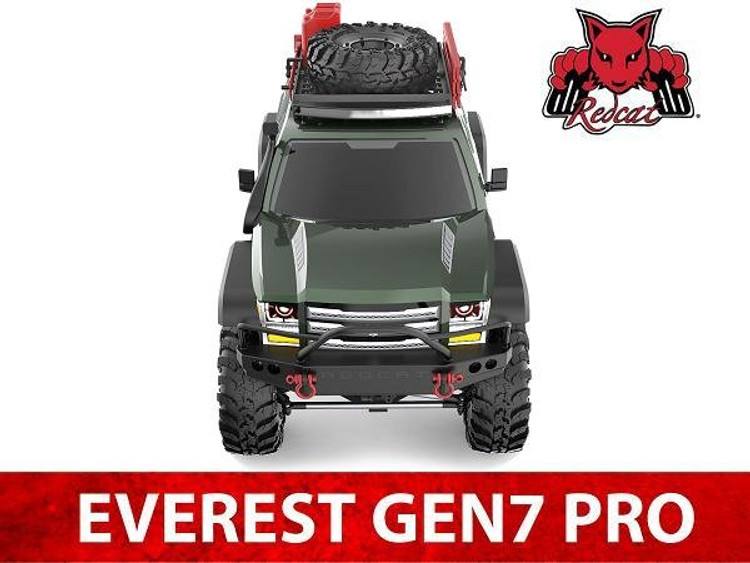 Redcat Racing 1/10 Everest Gen7 Pro 4WD Crawler Brushed RTR, Black