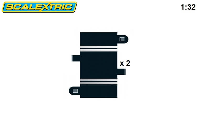 scalextric straight track