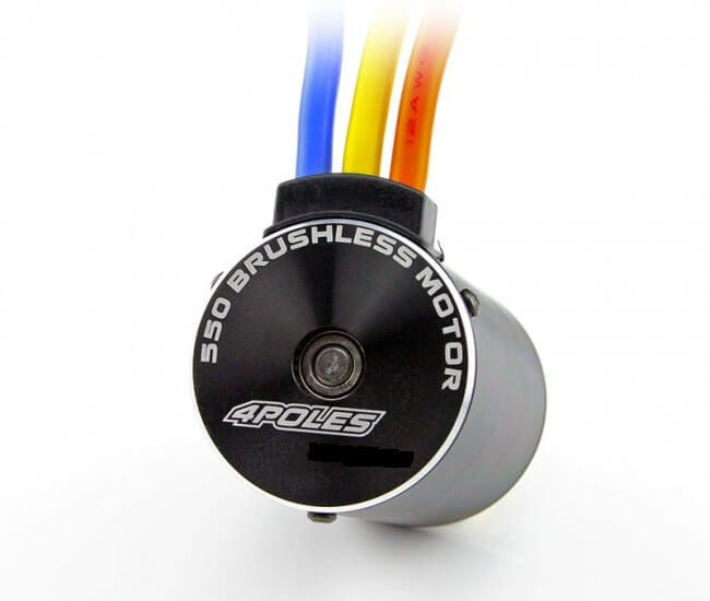HobbyStar 550 4300KV 4-Pole Brushless Sensorless Motor - BRS Hobbies