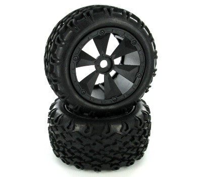Redcat BS810-001 Tire \u0026 Wheel Set 