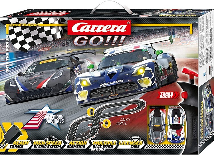 carrera go race car set