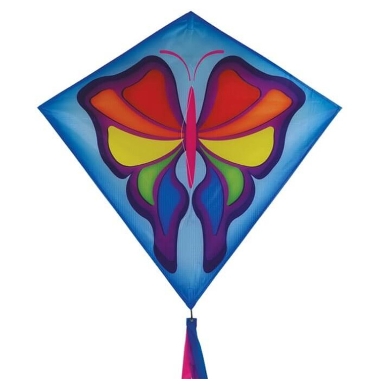 In The Breeze 30 inch Butterfly Diamond Kite