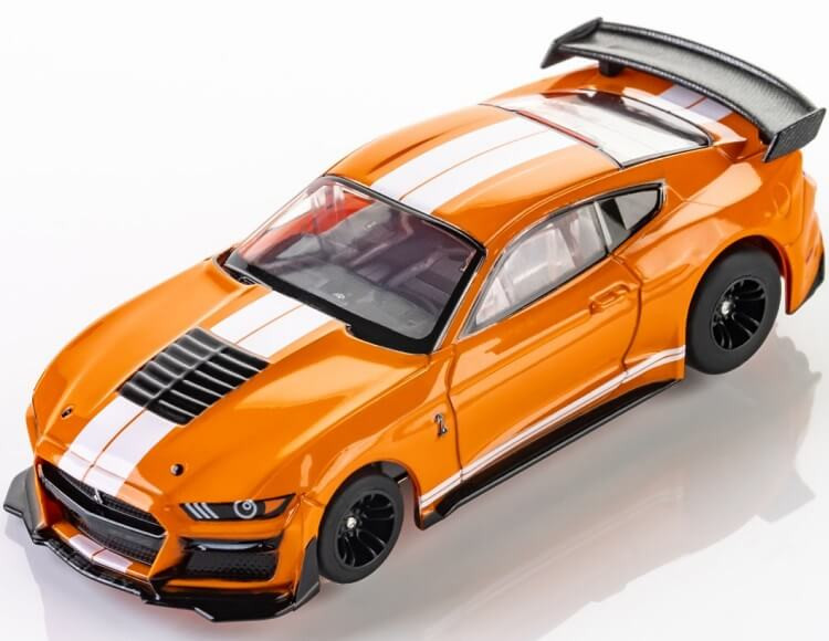 AFX Mega-G+ 2021 Shelby GT500 Twister Orange HO Slot Car - BRS Hobbies