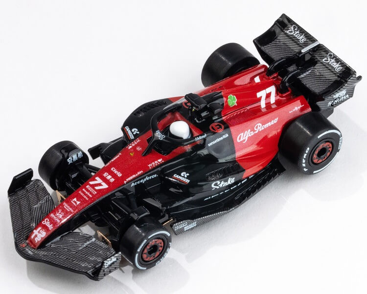 AFX Mega-G+ Alfa Romeo F1 FY-77 2023 HO Slot Car BRS Hobbies