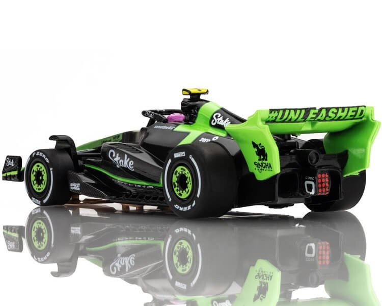 AFX Mega-G+ Sauber F1 C44 Stake #24 HO Slot Car - BRS Hobbies