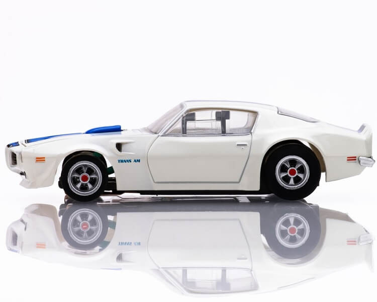 AFX Mega-G+ 1970 Pontiac Firebird Trans Am White/Blue HO
