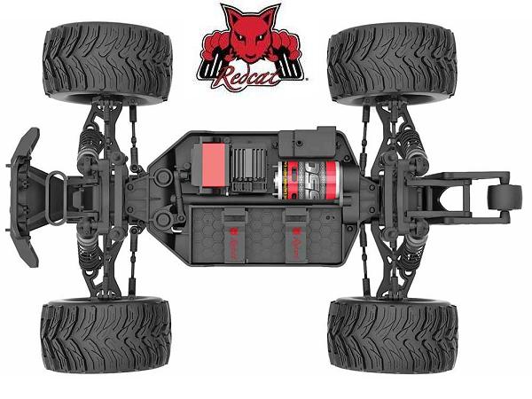 Redcat Dukono Brushed 4x4 1/10 RC Monster Truck Chassis