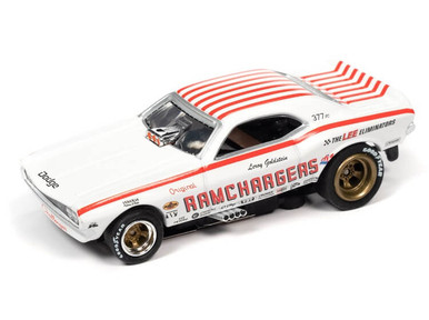 Auto World 4Gear 1971 Dodge Challenger Ramchargers HO Slot Car