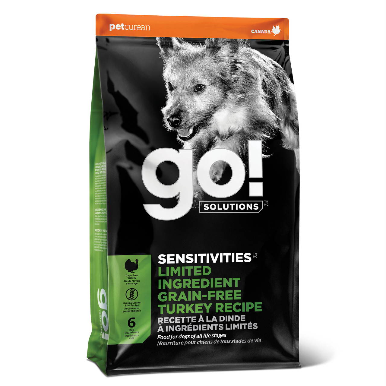 Petcurean Go Salmon Dog Food Ingredients GO! SENSITIVITIES