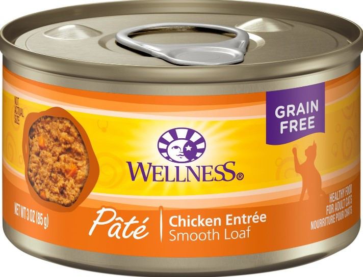 Wellness Complete Health Pate Grain-Free Chicken Canned Cat Food