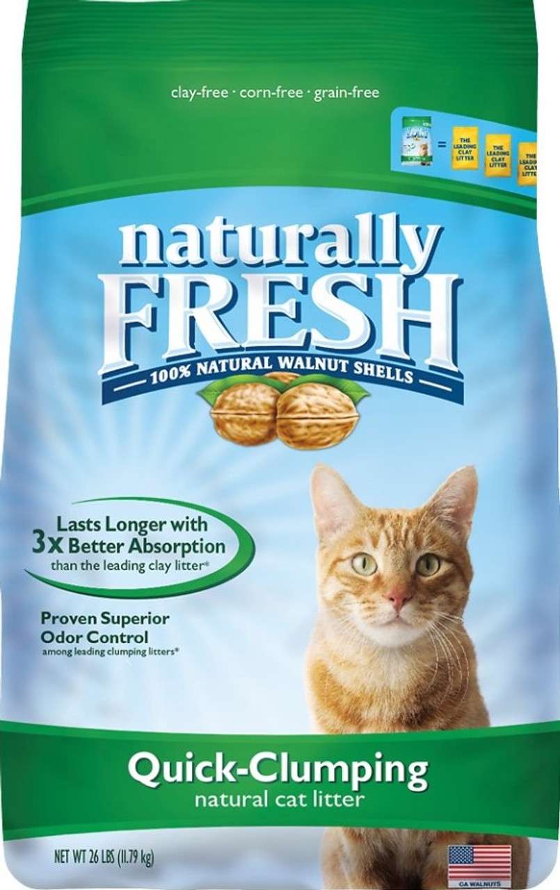 Naturally fresh hot sale cat litter