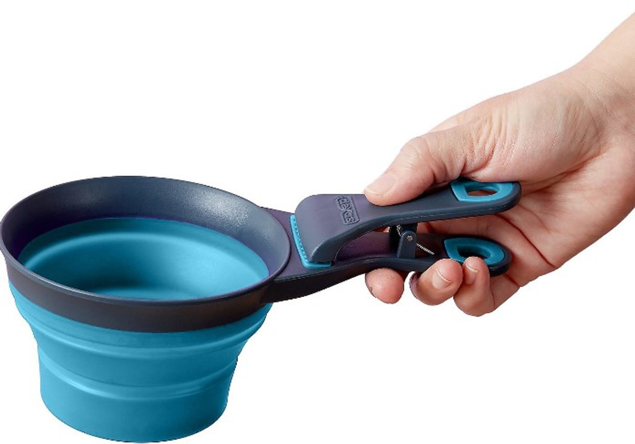 Van Ness 2 Cup Capacity Pet Food Scoop (Single), Blue