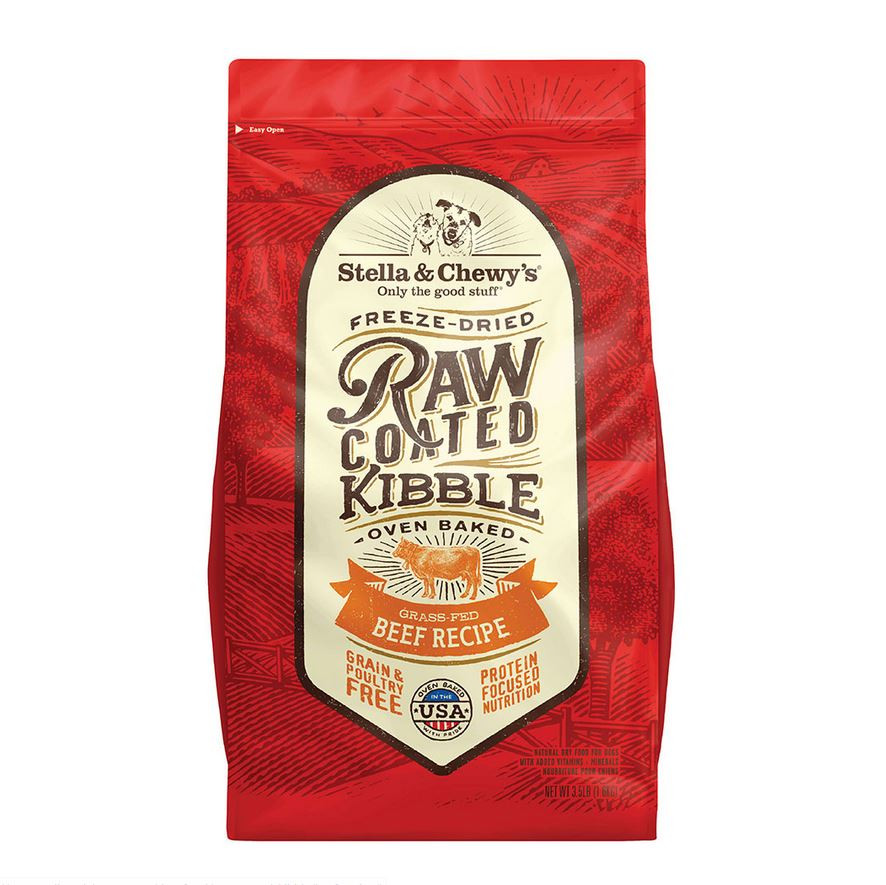 Picture of Stella & Chewy's Grain-Free Raw Coated Beef Recipe Dry Dog Food ...