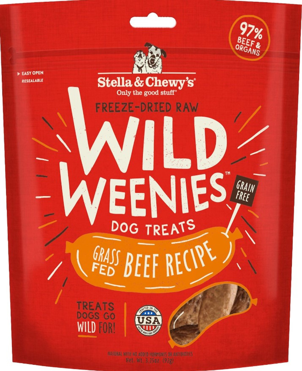 Stella & Chewy's Freeze-Dried Raw Marie's Magical Dinner Dust High Protein  Meal Grass-Fed Beef Recipe Dry Dog Food Topper, 7 oz.