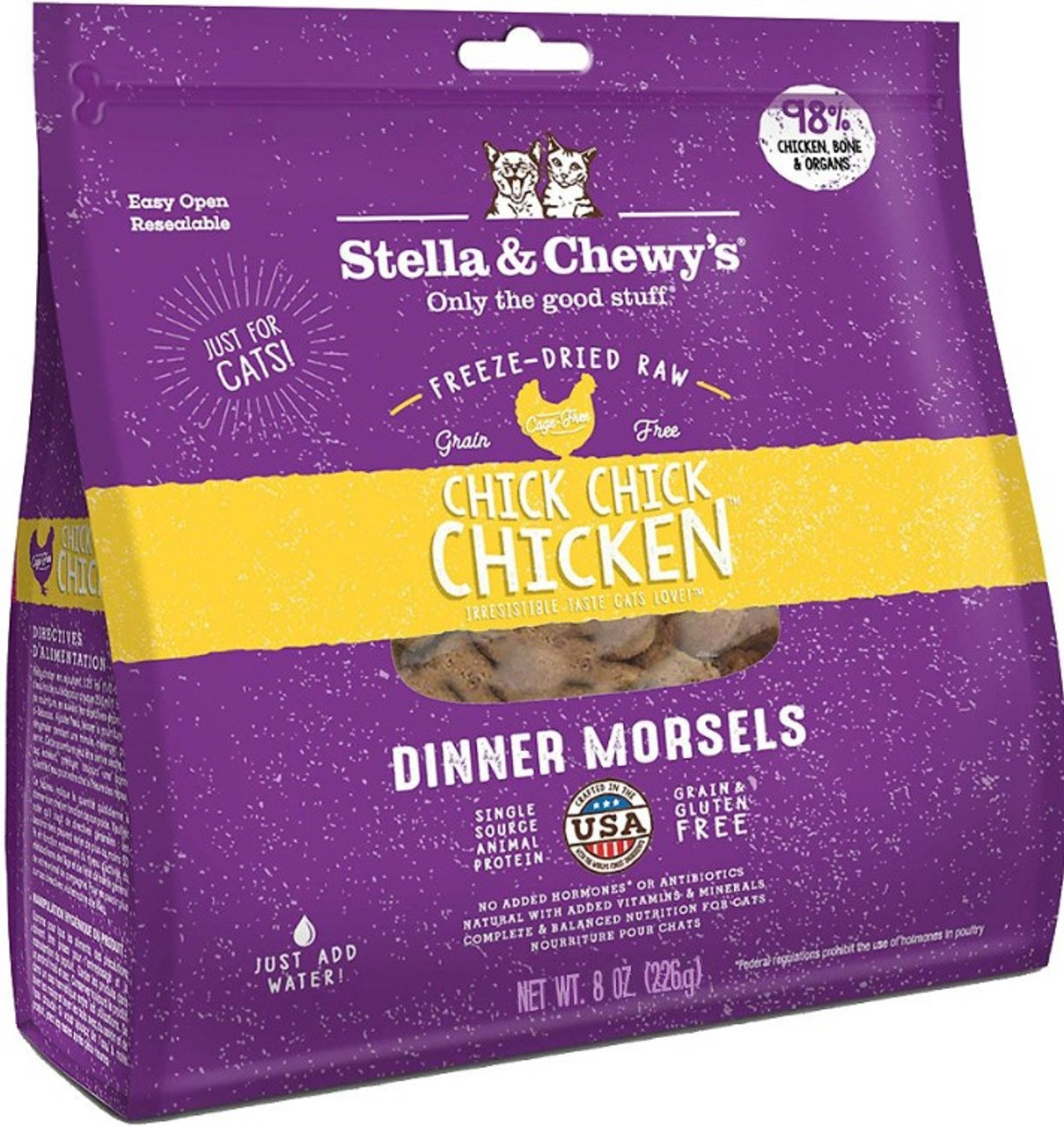 STELLA & CHEWY'S Marie's Magical Dinner Dust Freeze-Dried Raw Cage-Free  Chicken Dog Food Topper, 7-oz bag 