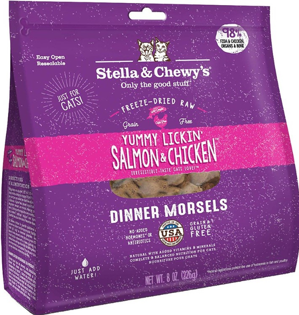 Stella & Chewy's Marie's Magical Dinner Dust Salmon & Chicken Cat Food 7 oz