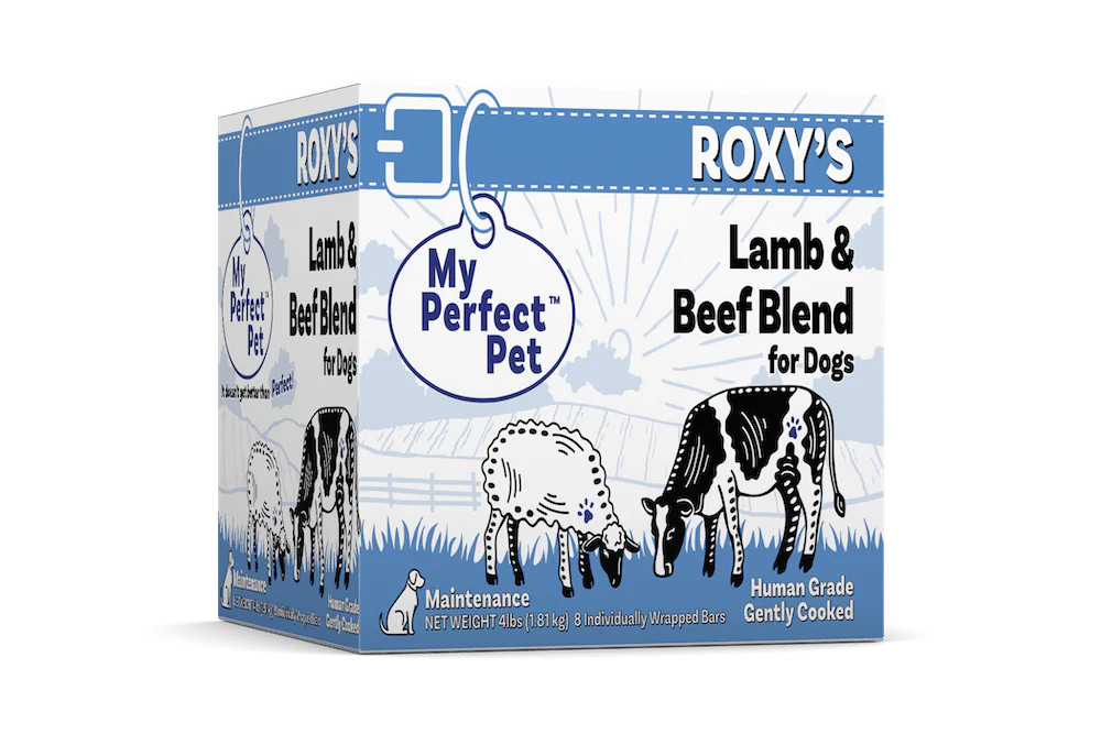 My Perfect Pet Roxy's Lamb & Beef Grain-Free Blend Frozen Dog Food
