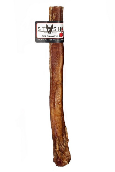 Stash Treat Company USA Mega Bully Stick Odor-Free Dog Chew 12 Inch