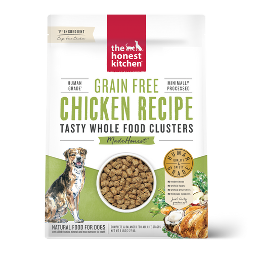 The Honest Kitchen Grain-Free Whole Food Clusters Chicken Dry Dog Food